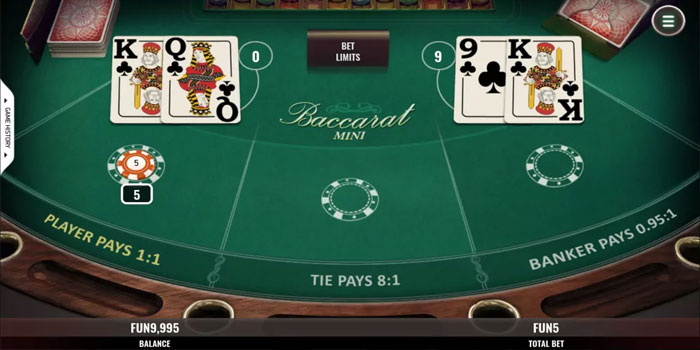 Bibit4d – Tempat nya Bermain Casino Baccarat Mini